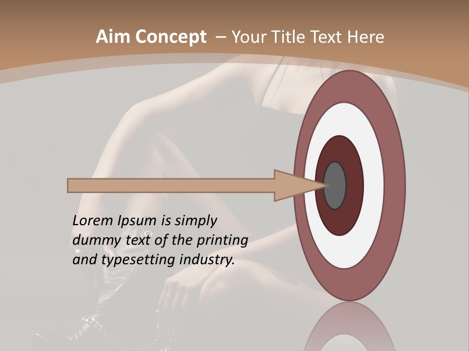 Beach Background Concept PowerPoint Template