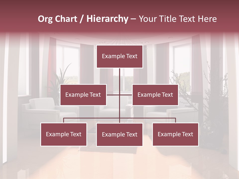 City Relaxation Mansion PowerPoint Template