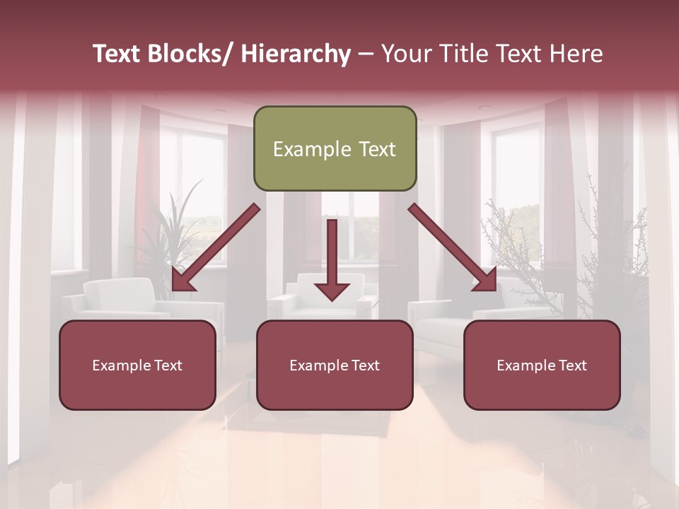 City Relaxation Mansion PowerPoint Template