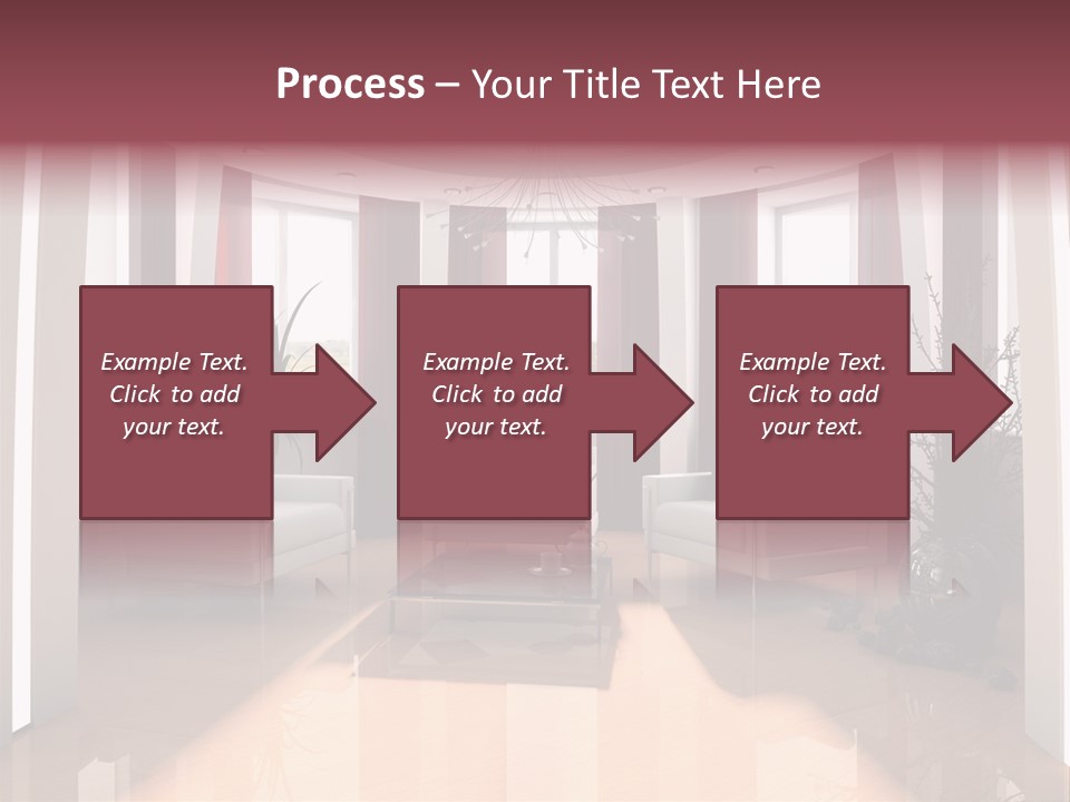 City Relaxation Mansion PowerPoint Template