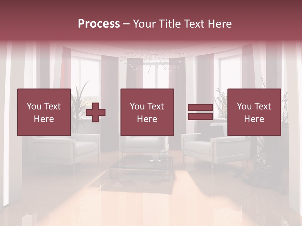 City Relaxation Mansion PowerPoint Template