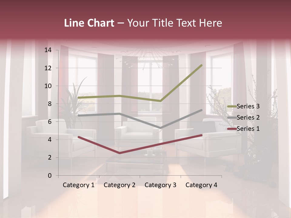 City Relaxation Mansion PowerPoint Template