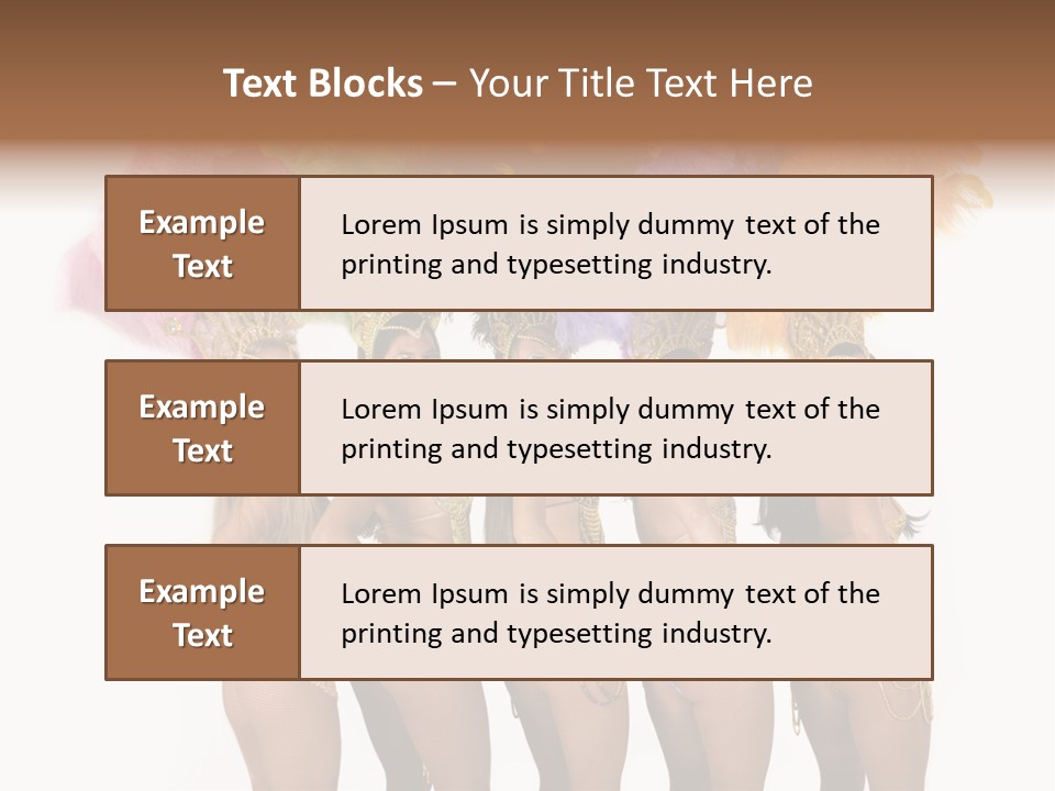 A Group Of Beautiful Women In Bikinis Posing For A Picture PowerPoint Template