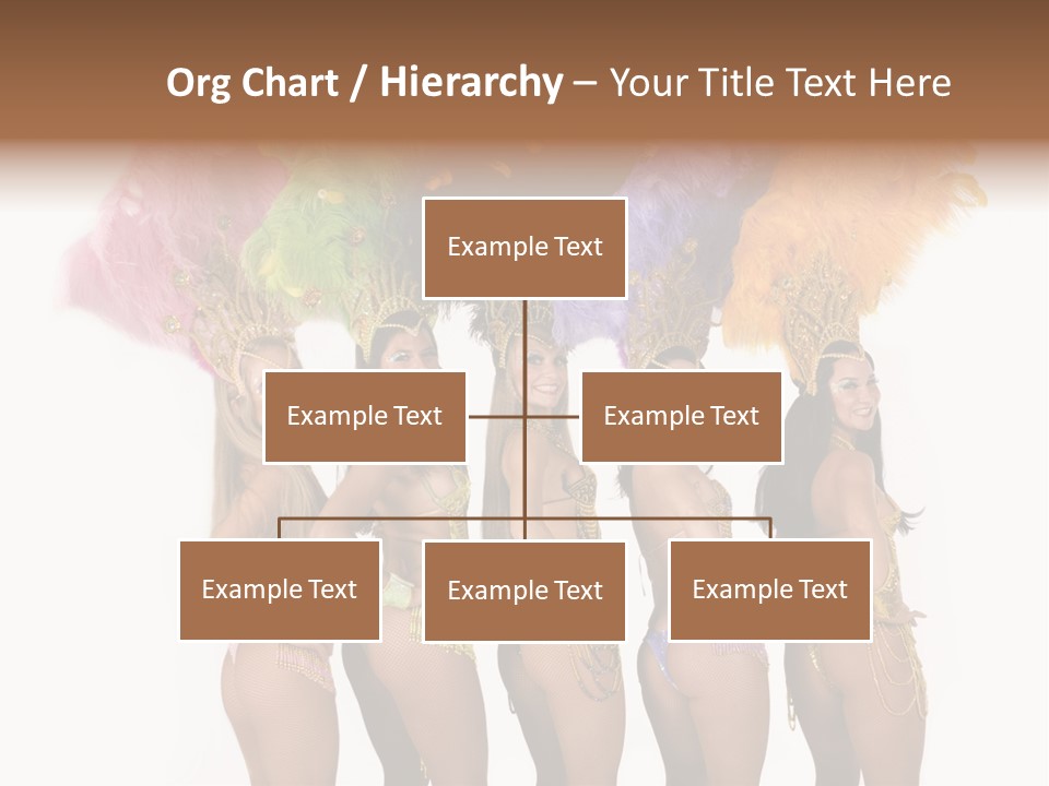 A Group Of Beautiful Women In Bikinis Posing For A Picture PowerPoint Template