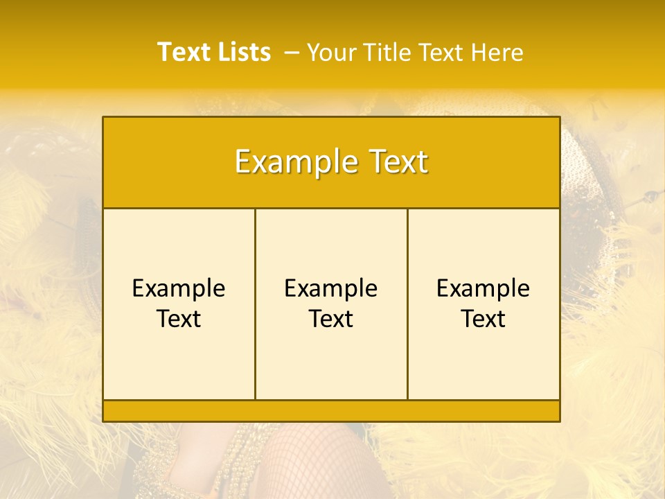 American Women Casino PowerPoint Template