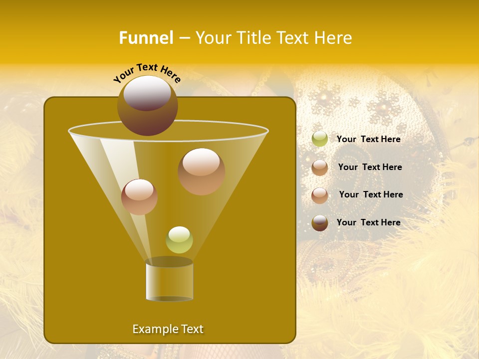 American Women Casino PowerPoint Template