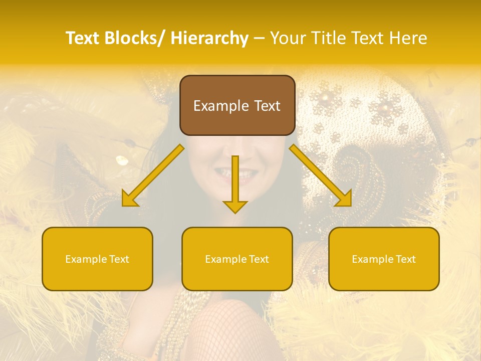 American Women Casino PowerPoint Template