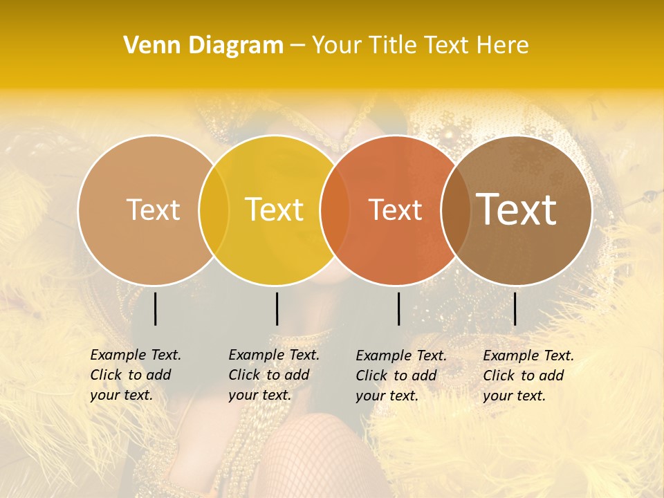 American Women Casino PowerPoint Template