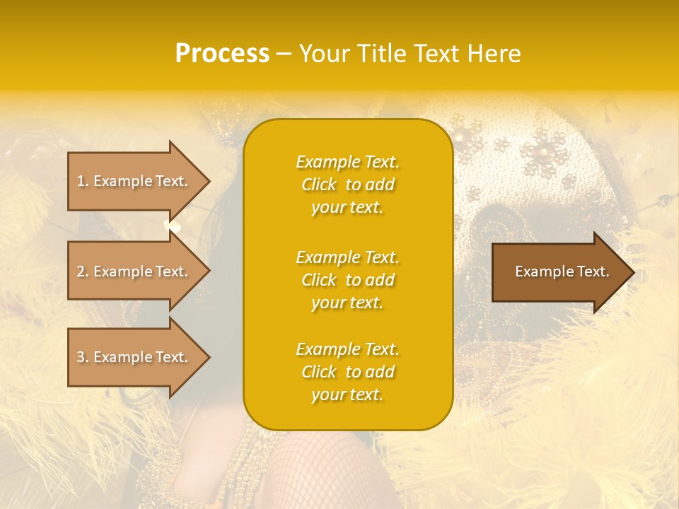 American Women Casino PowerPoint Template