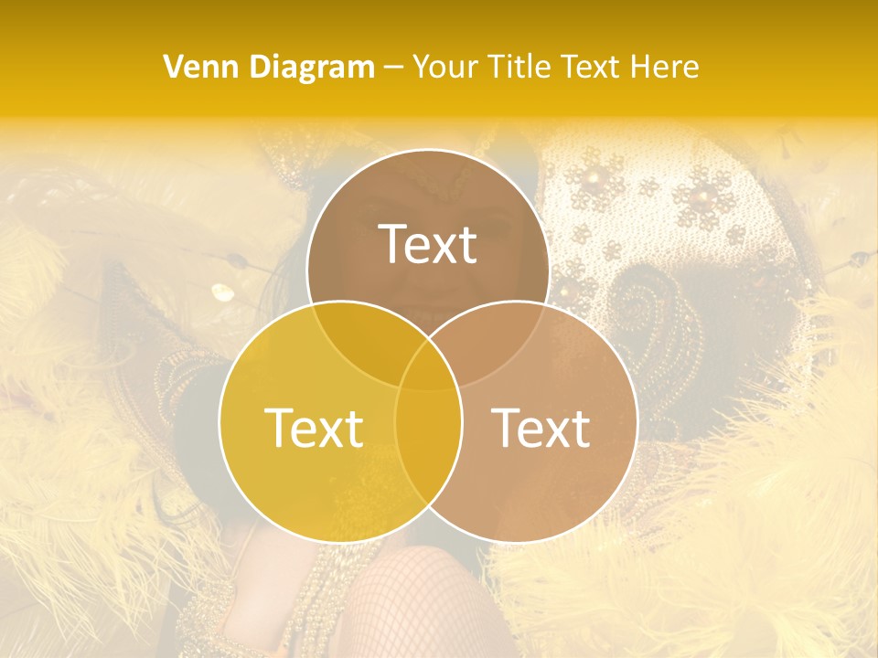 American Women Casino PowerPoint Template