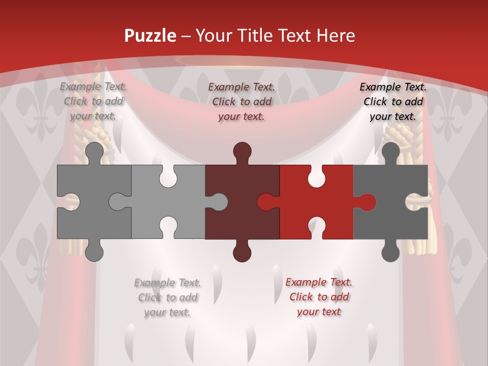 Queen Royal Blazon PowerPoint Template