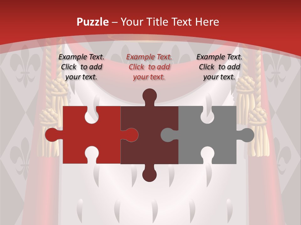 Queen Royal Blazon PowerPoint Template