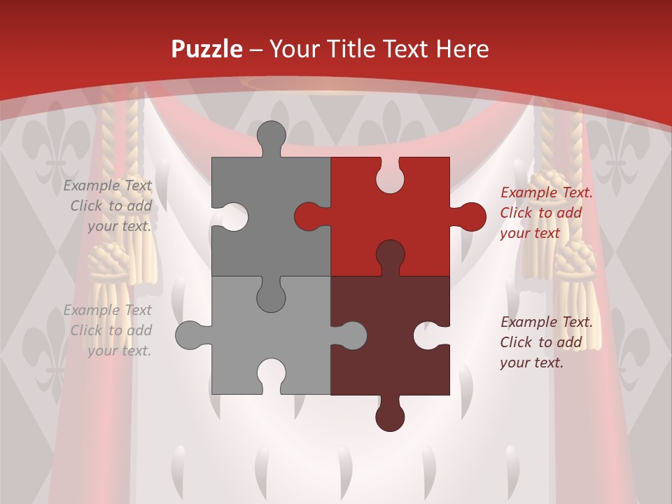 Queen Royal Blazon PowerPoint Template