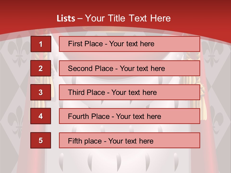 Queen Royal Blazon PowerPoint Template