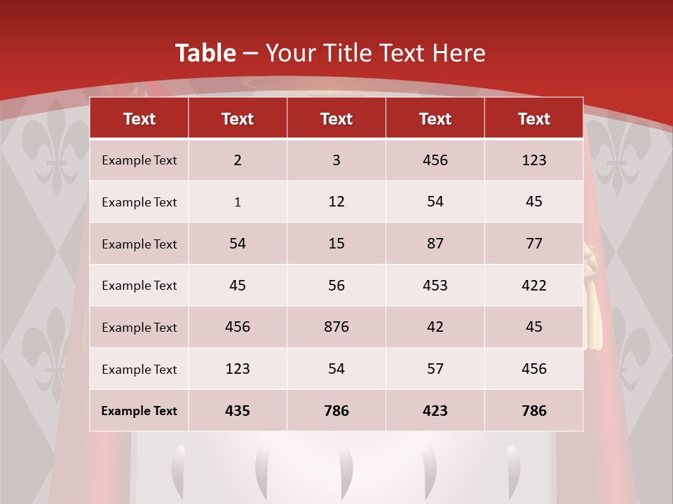 Queen Royal Blazon PowerPoint Template