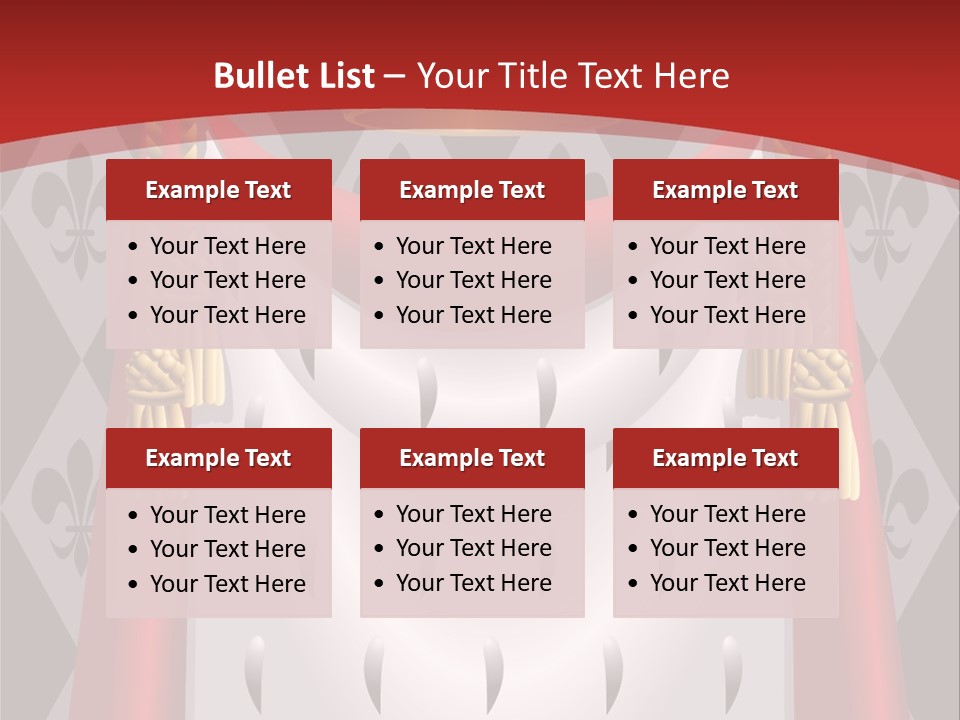 Queen Royal Blazon PowerPoint Template