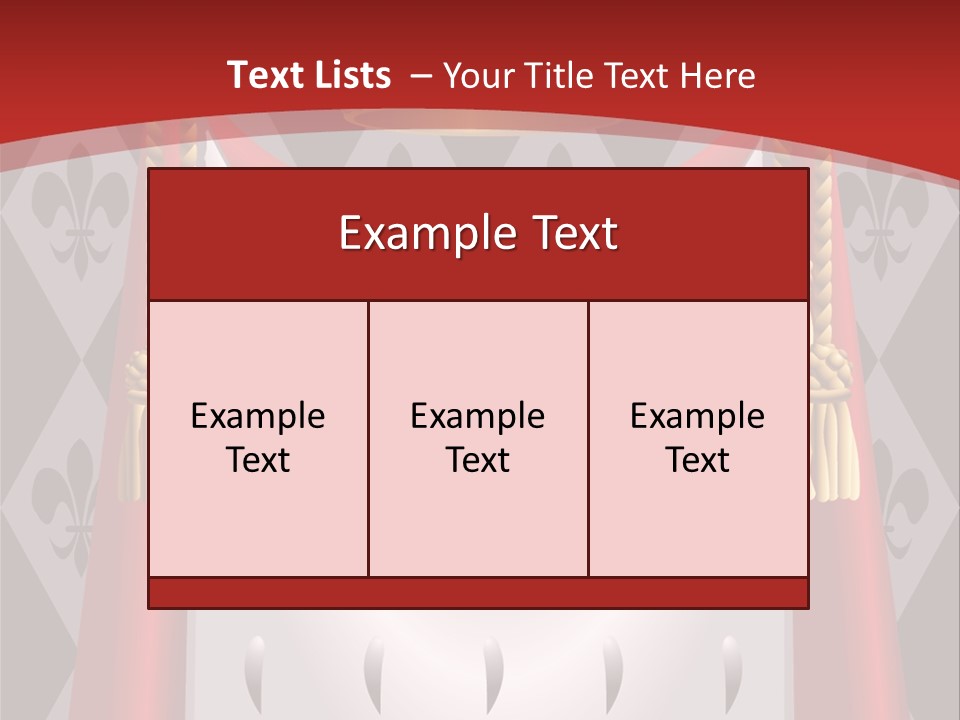 Queen Royal Blazon PowerPoint Template