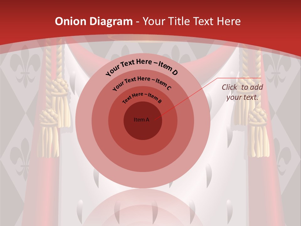 Queen Royal Blazon PowerPoint Template