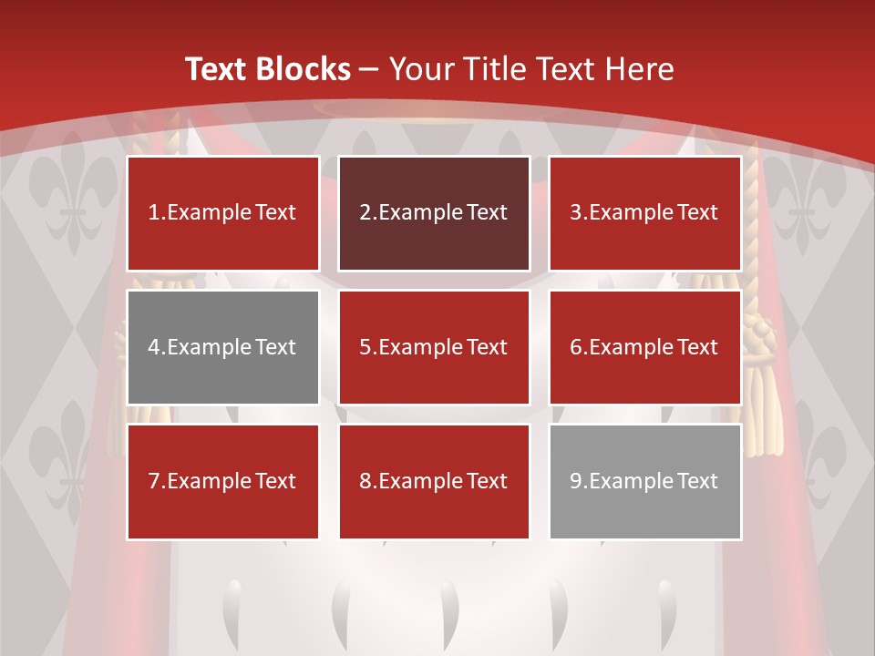 Queen Royal Blazon PowerPoint Template