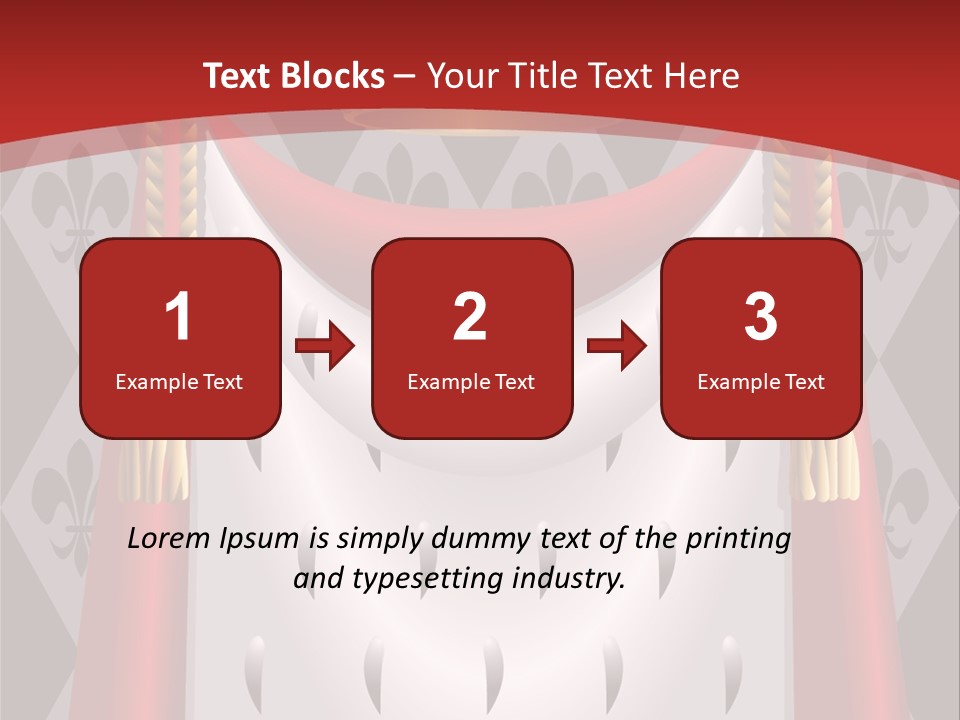 Queen Royal Blazon PowerPoint Template