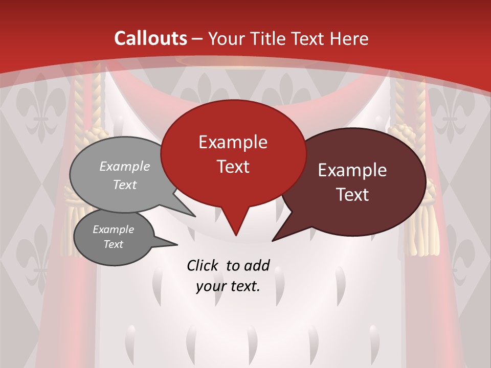 Queen Royal Blazon PowerPoint Template