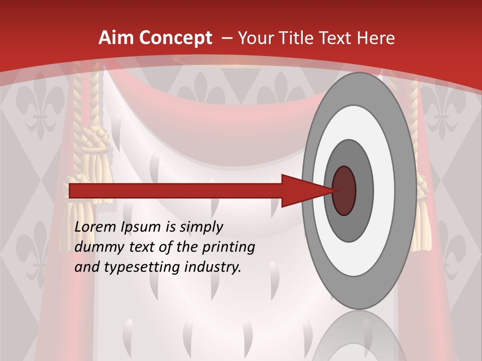 Queen Royal Blazon PowerPoint Template