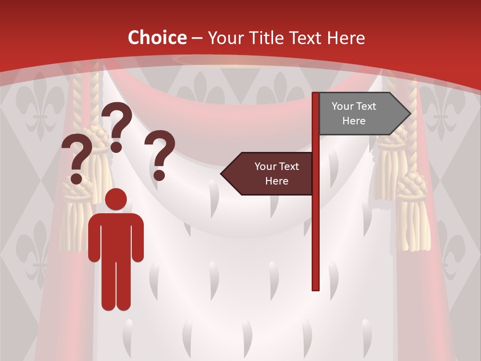 Queen Royal Blazon PowerPoint Template