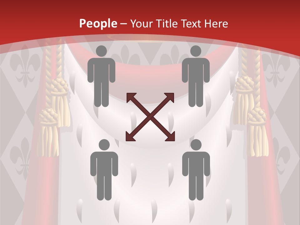 Queen Royal Blazon PowerPoint Template