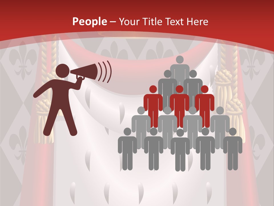 Queen Royal Blazon PowerPoint Template