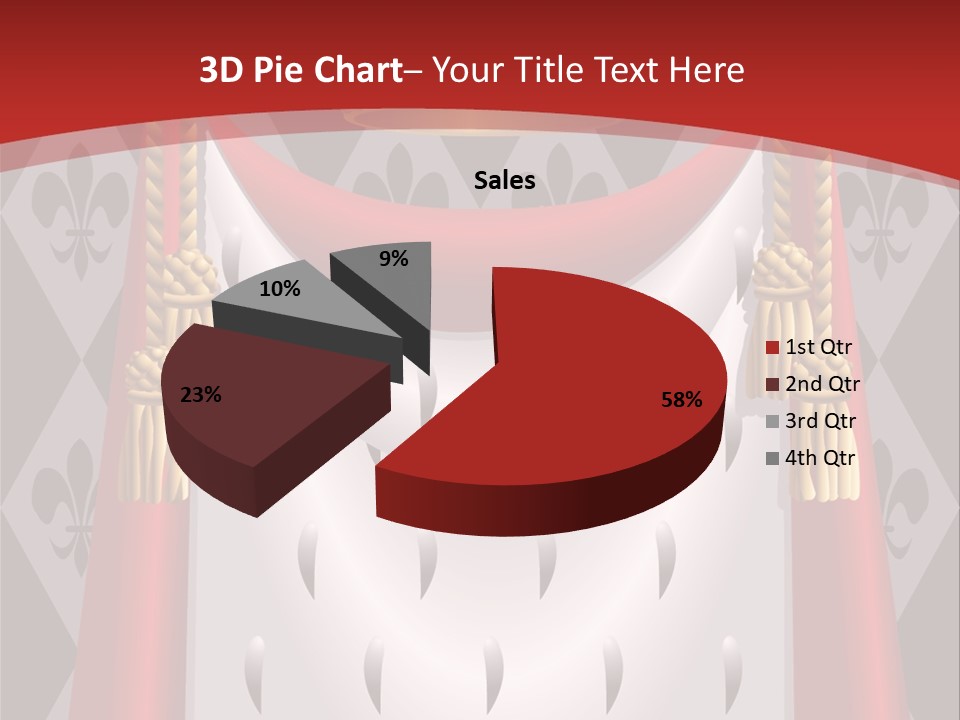 Queen Royal Blazon PowerPoint Template