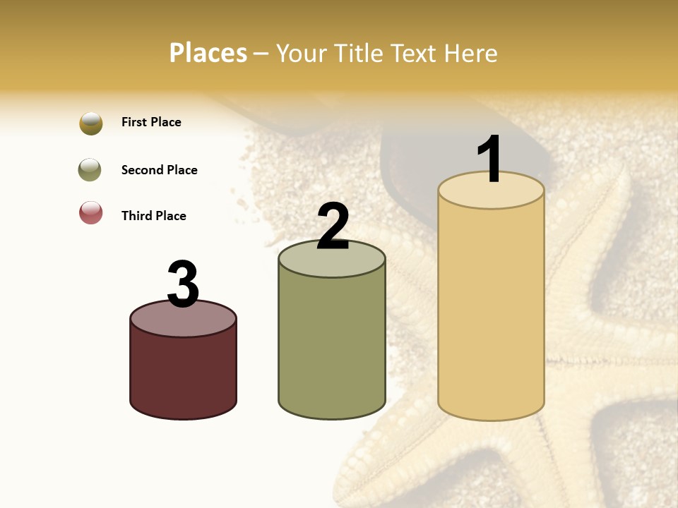 Beach Background Concept PowerPoint Template