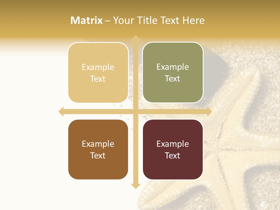 Beach Background Concept PowerPoint Template