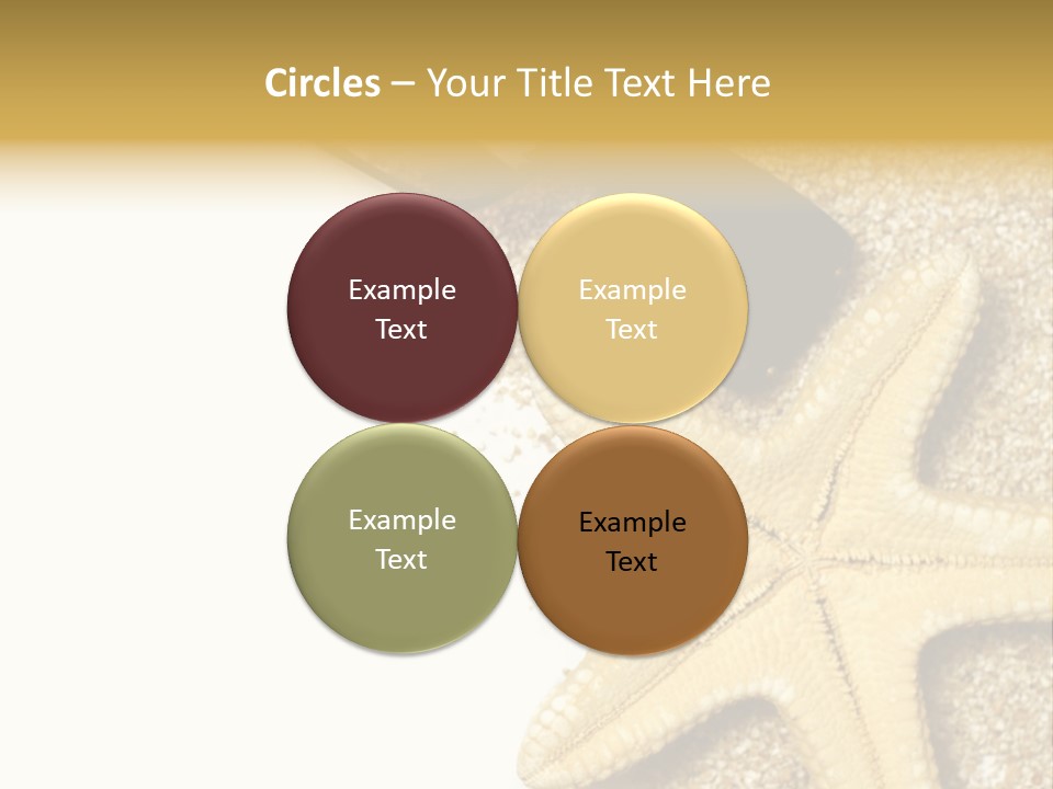 Beach Background Concept PowerPoint Template