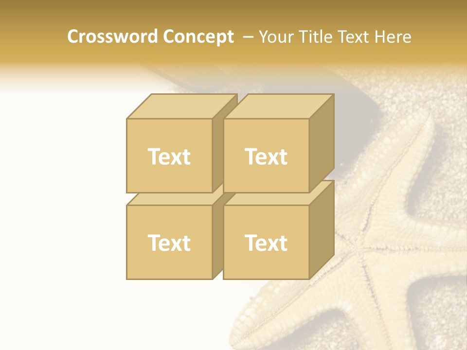 Beach Background Concept PowerPoint Template