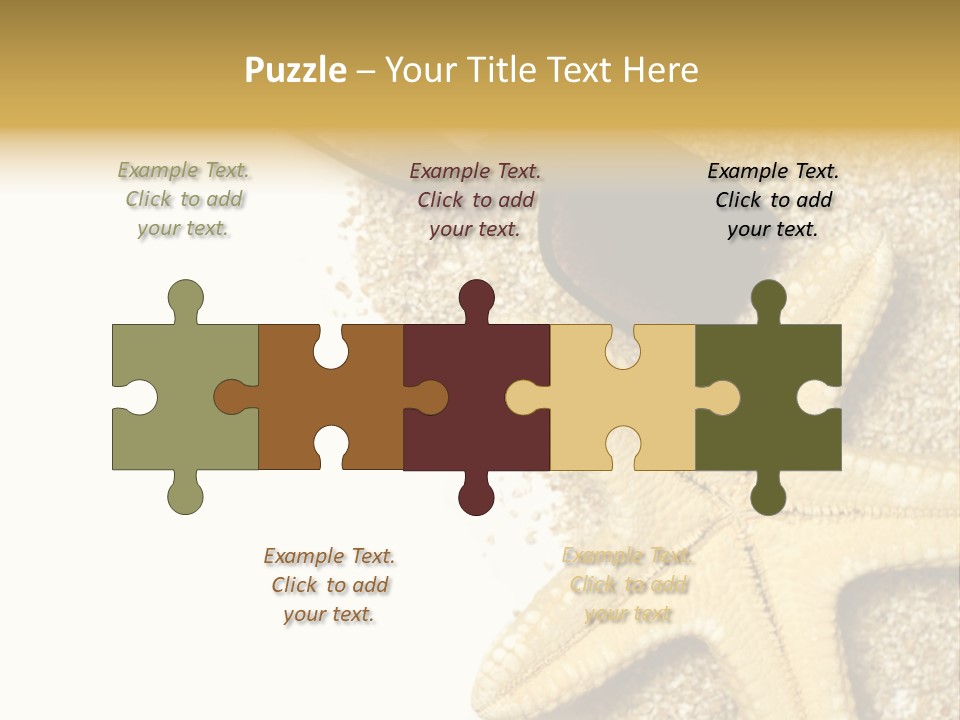 Beach Background Concept PowerPoint Template