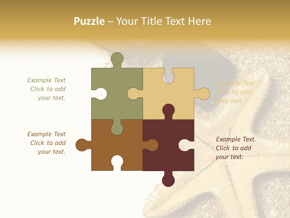 Beach Background Concept PowerPoint Template