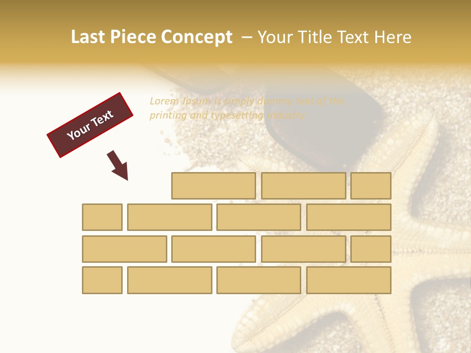 Beach Background Concept PowerPoint Template