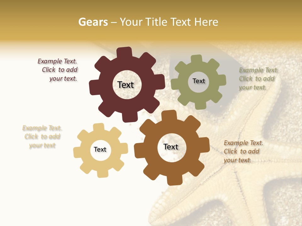 Beach Background Concept PowerPoint Template