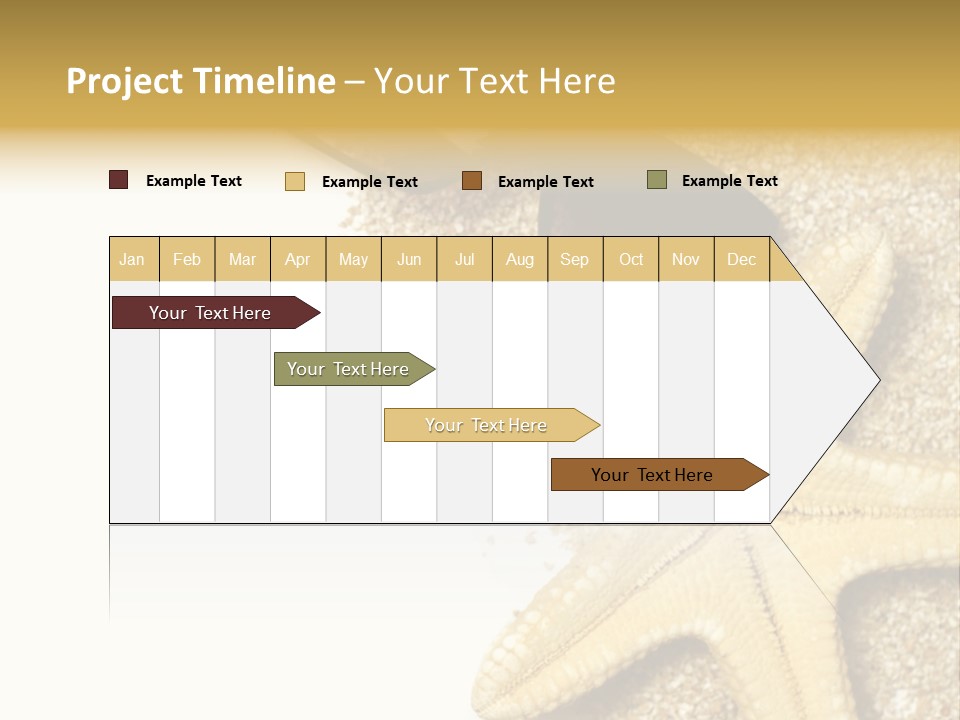 Beach Background Concept PowerPoint Template