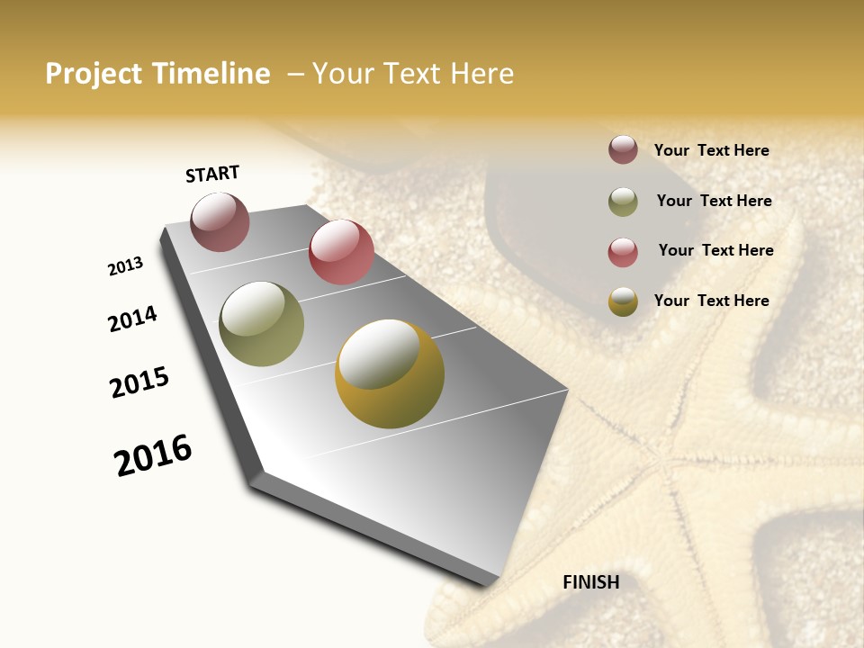Beach Background Concept PowerPoint Template