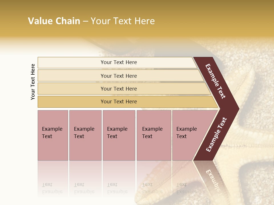 Beach Background Concept PowerPoint Template
