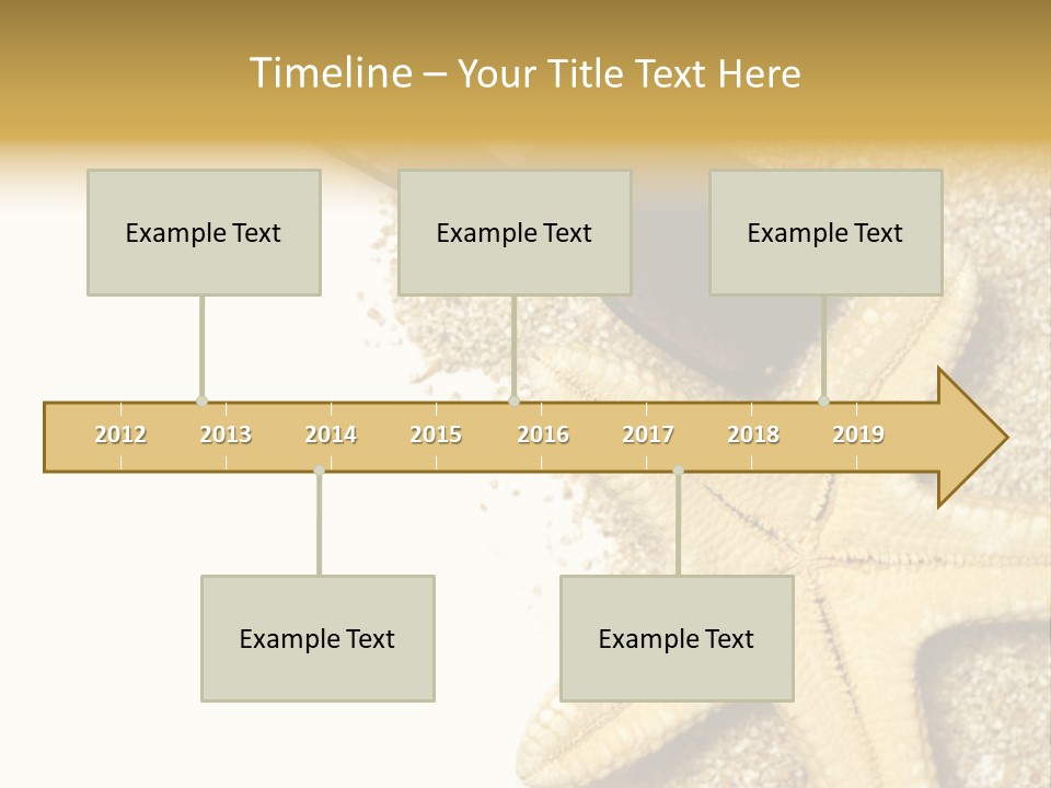 Beach Background Concept PowerPoint Template