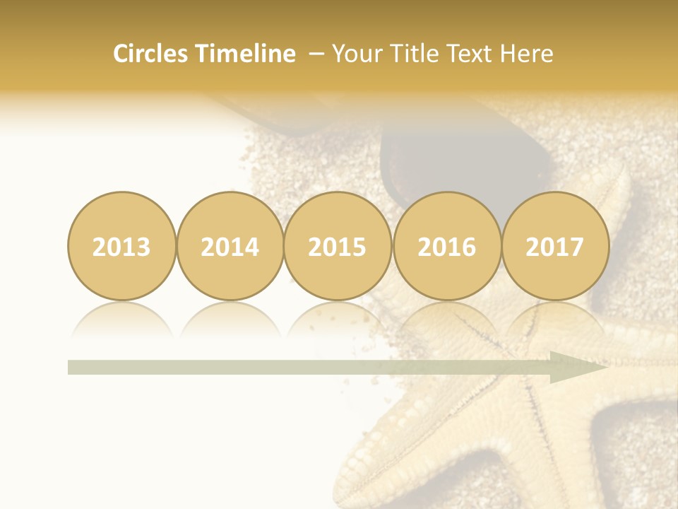 Beach Background Concept PowerPoint Template