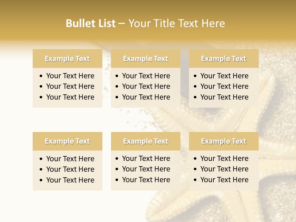 Beach Background Concept PowerPoint Template