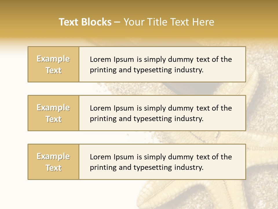 Beach Background Concept PowerPoint Template