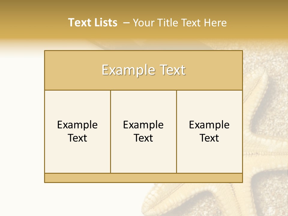 Beach Background Concept PowerPoint Template