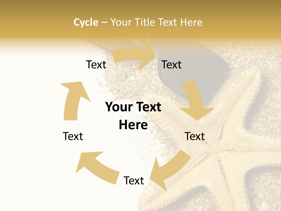 Beach Background Concept PowerPoint Template