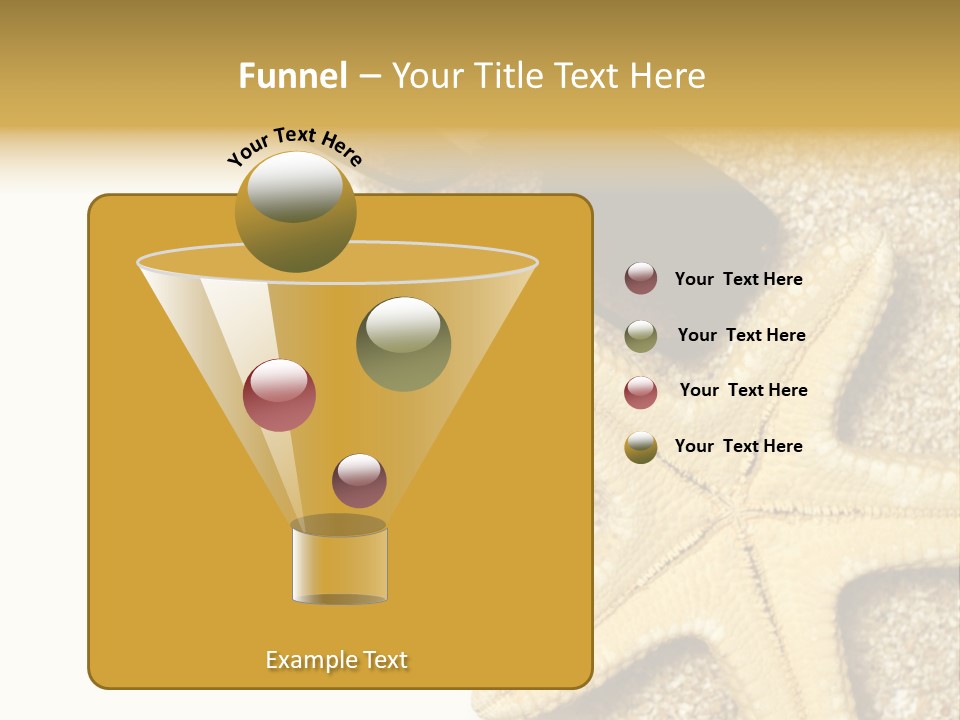 Beach Background Concept PowerPoint Template