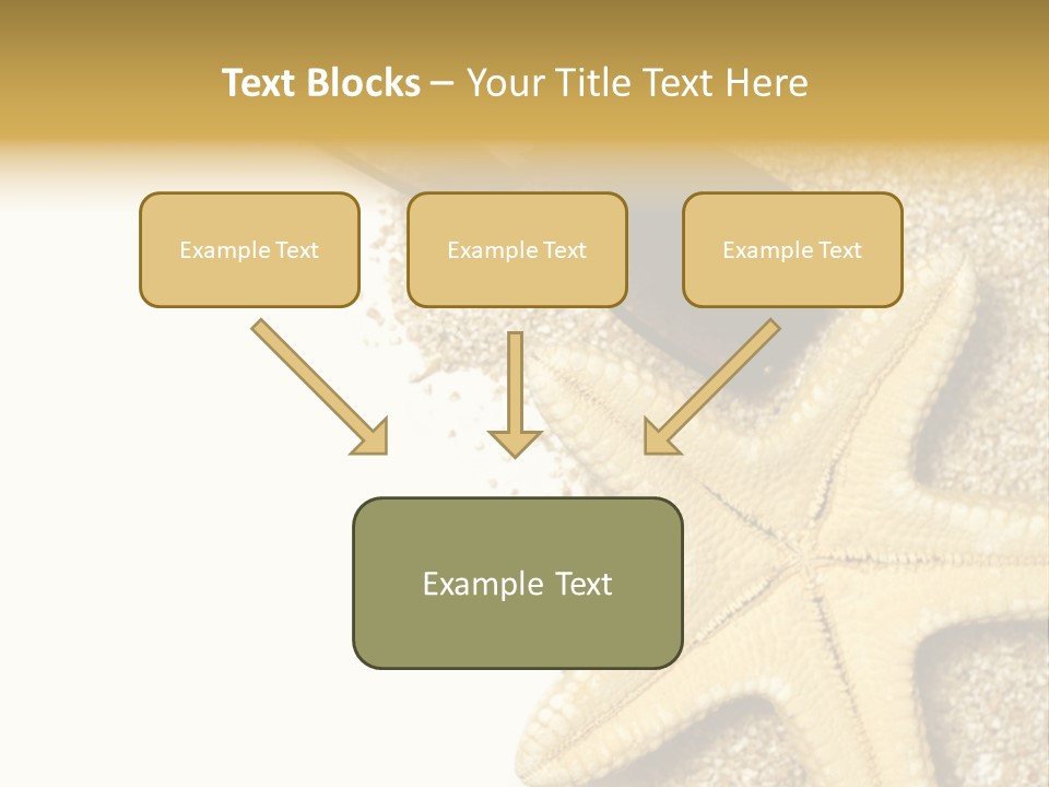 Beach Background Concept PowerPoint Template