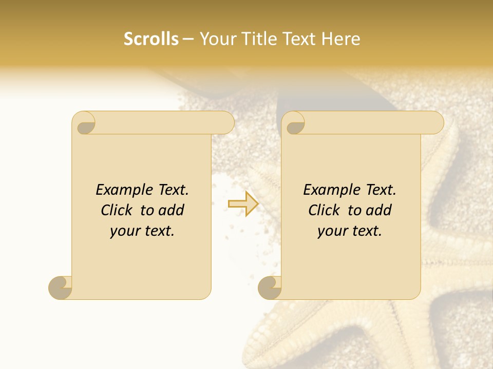 Beach Background Concept PowerPoint Template